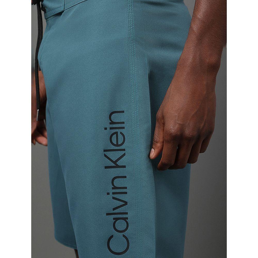 Bermuda D'Água Masculina Lisa Calvin Klein Swimwear - Verde - 4