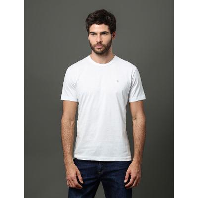 Camiseta Masculina Pima Calvin Klein - Branco 2