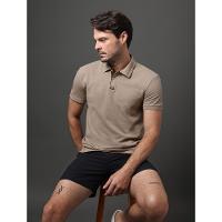 Polo Masculina Premium Calvin Klein - Caqui Medio - 5