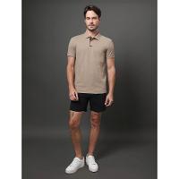Polo Masculina Premium Calvin Klein - Caqui Medio - 3