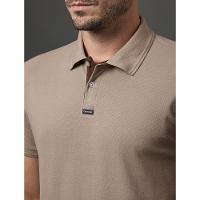 Polo Masculina Premium Calvin Klein - Caqui Medio