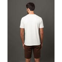 Camiseta Masculina Logo Calvin Klein Jeans - Off White - 2