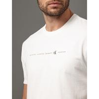 Camiseta Masculina Logo Calvin Klein Jeans - Off White
