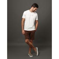 Camiseta Masculina Logo Calvin Klein Jeans - Off White - 5