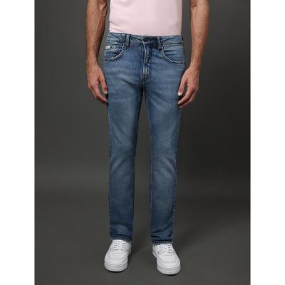 Calça Jeans Masculina Skinny 5 Pockets Calvin Klein - Azul Médio