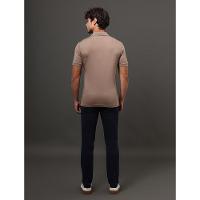 Polo Masculina Liquid Touch Calvin Klein - Caqui Medio - 2