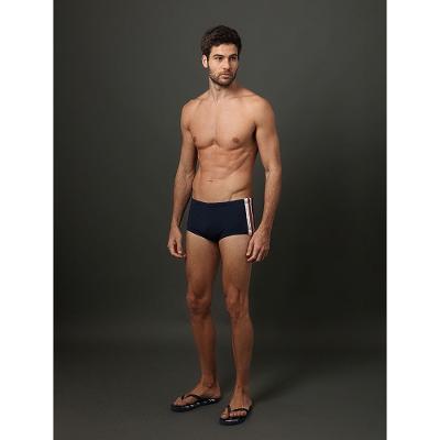 Sunga Trunk Faixa Bicolor Calvin Klein Swimwear - Havana