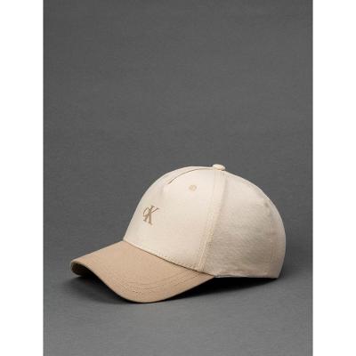 Boné Menino 5 Gomos Bicolor Calvin Klein Jeans - Caqui Claro