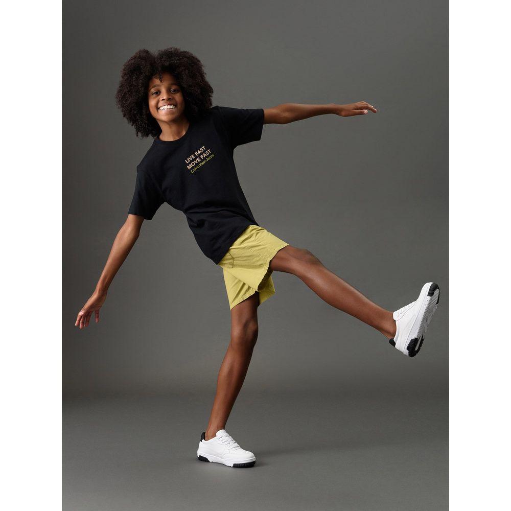 Camiseta Menino Live Fast Calvin Klein Jeans - Preto - 5