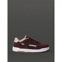 Tênis Masculino Court Camurça Layers Calvin Klein Jeans - Marrom - 1