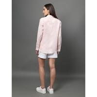 Camisa Feminina Linho Lisa Calvin Klein - Rosa Claro - 2