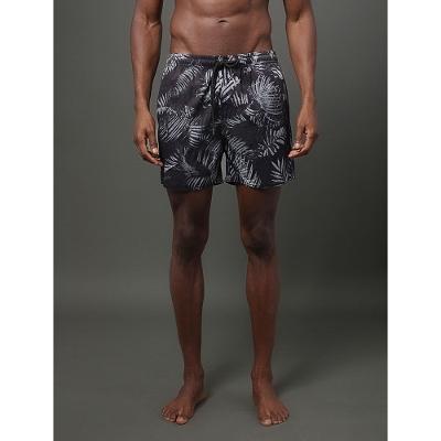 Shorts D'Água Masculino Elástico Reticulado Calvin Klein Swimwear - Chumbo