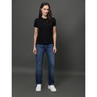 Camiseta Feminina Rubber Patch Calvin Klein - Preto - 3
