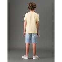Camiseta Menino Yeah Calvin Klein Jeans - Amarelo Manteiga - 2