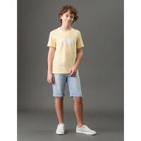 Camiseta Menino Yeah Calvin Klein Jeans - Amarelo Manteiga - 3
