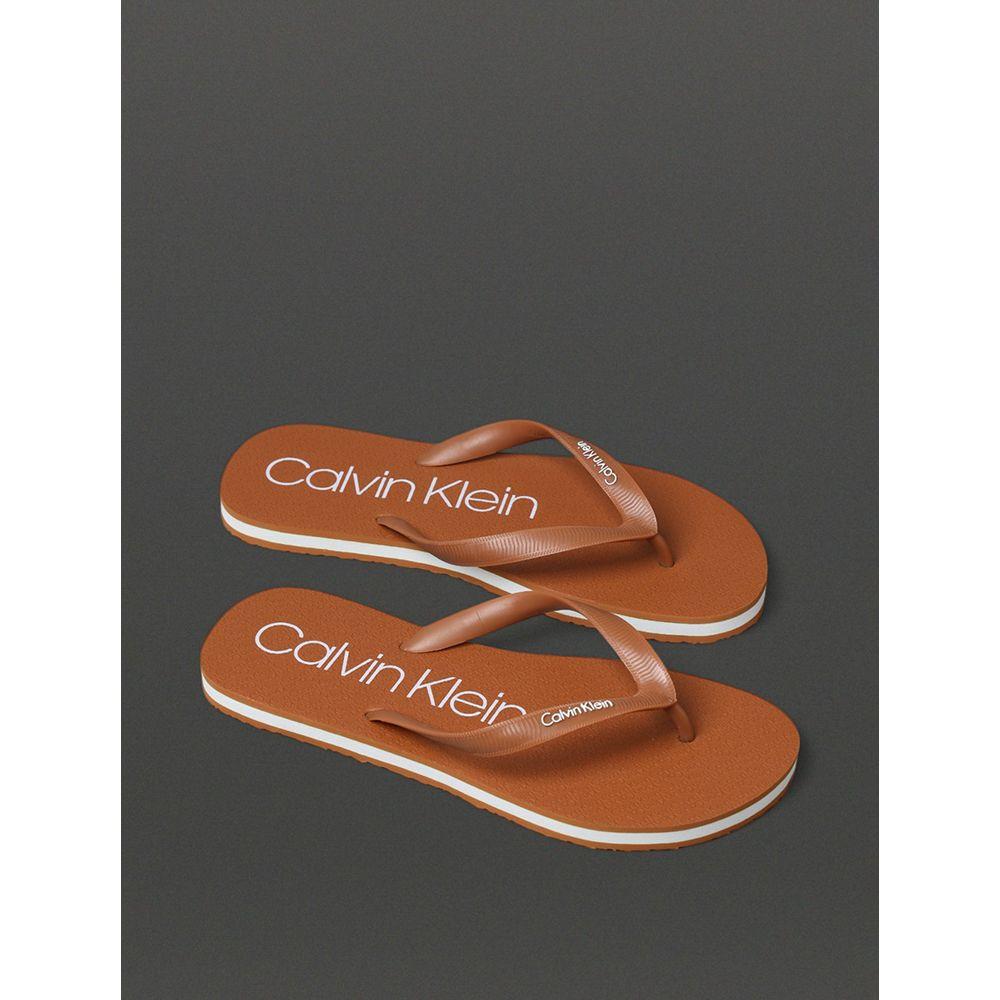 Chinelo Masculino Calvin Klein Swimwear - Havana - 2