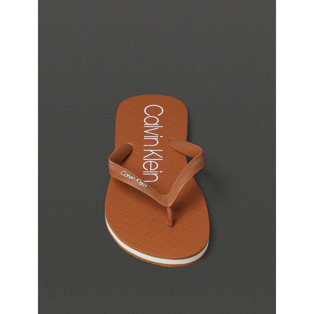 Chinelo Masculino Calvin Klein Swimwear - Havana - 4