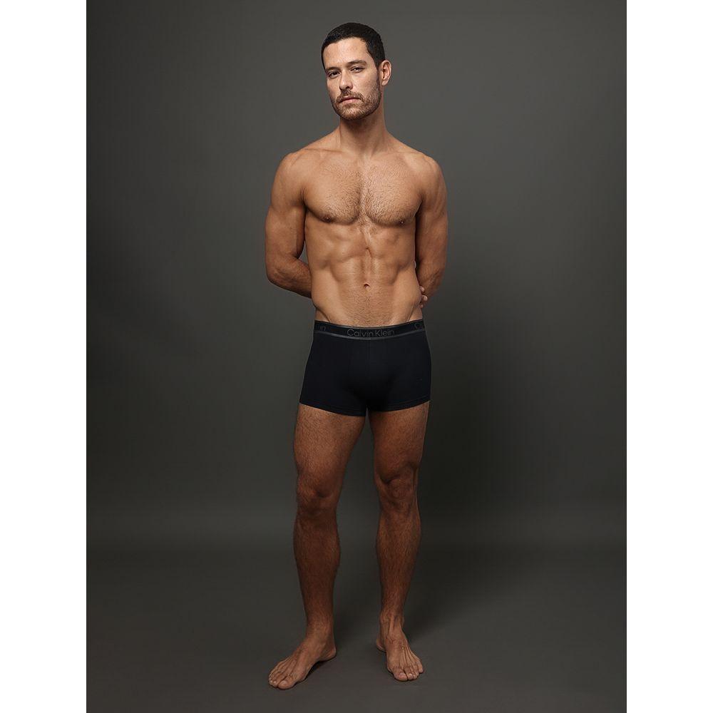 Cueca Trunk Modal Tonal Calvin Klein Underwear - Preto - 3
