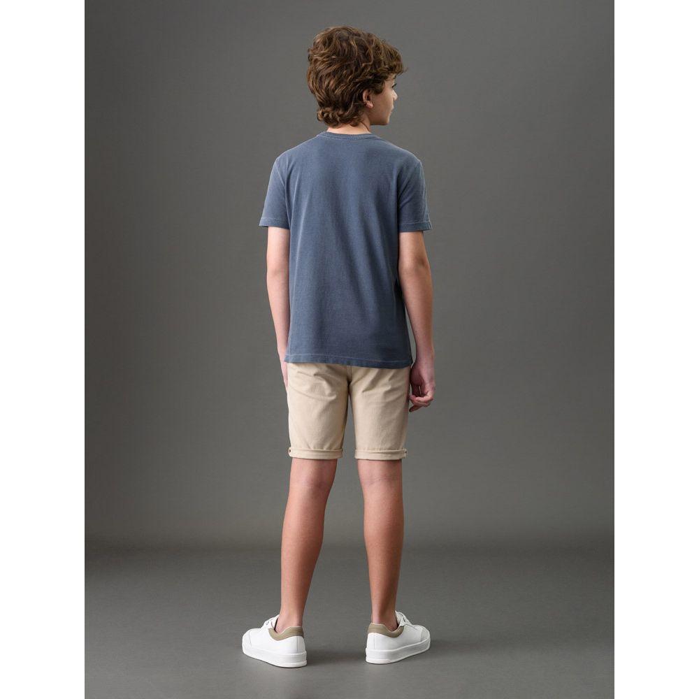 Camiseta Menino Monogram Pigmento Calvin Klein Jeans - Marinho - 2