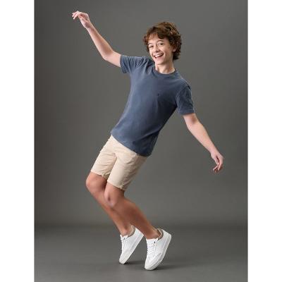 Camiseta Menino Monogram Pigmento Calvin Klein Jeans - Marinho