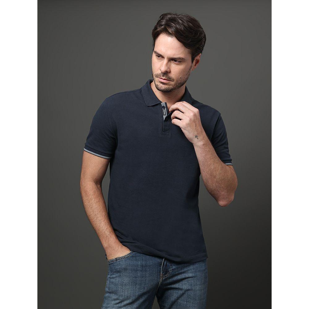 Calça Jeans Masculina Straight 5 Pockets Calvin Klein - Azul Médio - 5