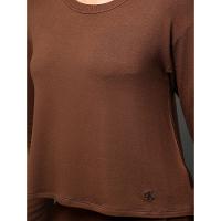 Blusão Feminino Moletinho Calvin Klein Underwear - Marrom