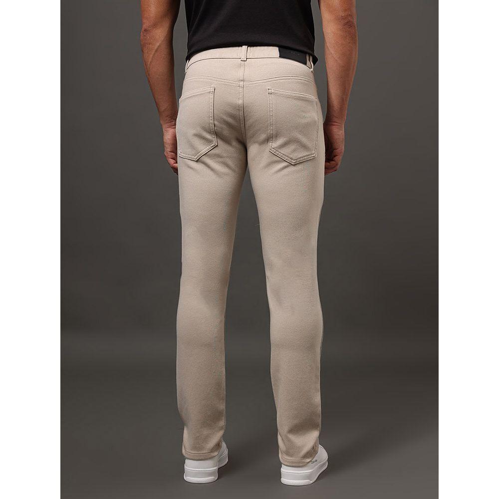 Calça Masculina Moletom 5 Pockets Calvin Klein - Caqui Claro - 2