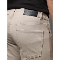 Calça Masculina Moletom 5 Pockets Calvin Klein - Caqui Claro
