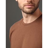 Camiseta Masculina Bordado Calvin Klein Jeans - Marrom