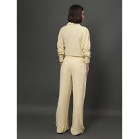 Calça Feminina Linho Misto Calvin Klein Jeans - Amarelo Manteiga - 2