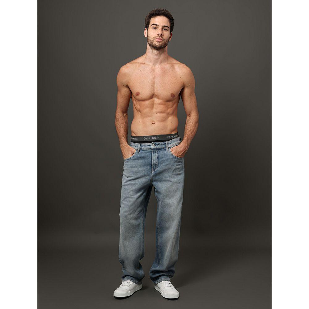 Calça Jeans Masculina 90's Straight Calvin Klein Jeans - Azul Médio - 5