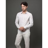 Calça Masculina Linho Flamê Calvin Klein - Off White - 5