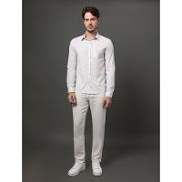 Calça Masculina Linho Flamê Calvin Klein - Off White - 3