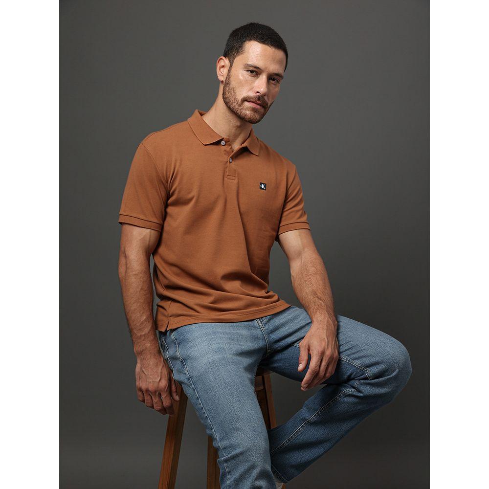 Polo Masculina Premium Calvin Klein Jeans - Havana - 5
