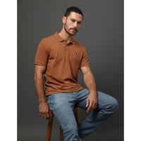 Polo Masculina Premium Calvin Klein Jeans - Havana - 5