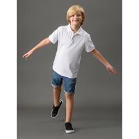 Polo Menino Peitilho Cadarço Calvin Klein Jeans - Branco - 5