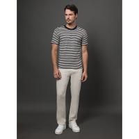 Calça Masculina Elástico Linen Calvin Klein - Off White - 3