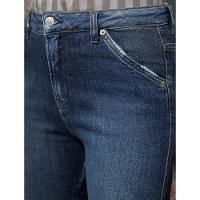 Calça Jeans Feminina Flare Bolso Faca Calvin Klein Jeans - Marinho