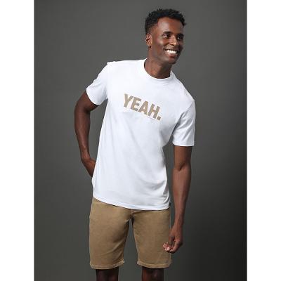 Bermuda Masculina Color Moletom Calvin Klein Jeans - Caqui Medio