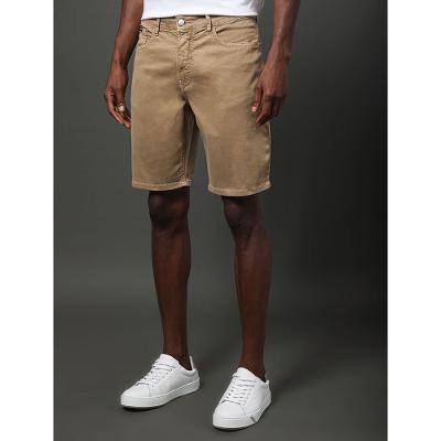 Bermuda Masculina Color Moletom Calvin Klein Jeans - Caqui Medio