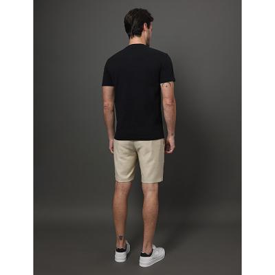 Camiseta Masculina Piquet Patch Borracha Calvin Klein - Preto