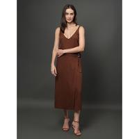 Top Feminino Meia Argola Calvin Klein Jeans - Marrom - 2