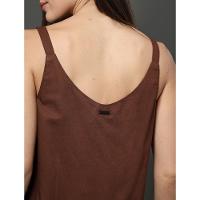 Top Feminino Meia Argola Calvin Klein Jeans - Marrom