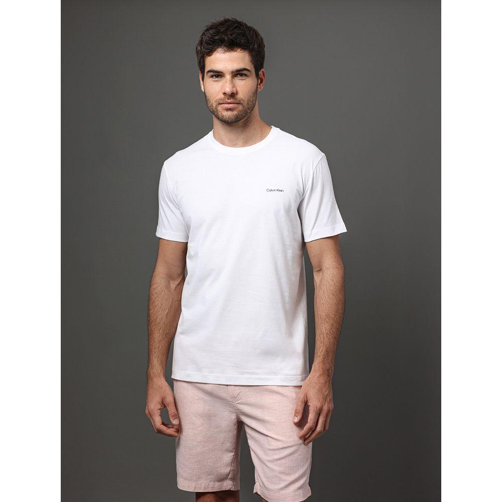 Camiseta Masculina Lily Calvin Klein - Branco - 1