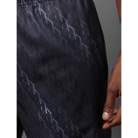 Shorts D'Água Masculino Elástico Monogram Calvin Klein Swimwear - Preto