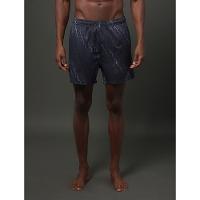 Shorts D'Água Masculino Elástico Monogram Calvin Klein Swimwear - Preto - 1