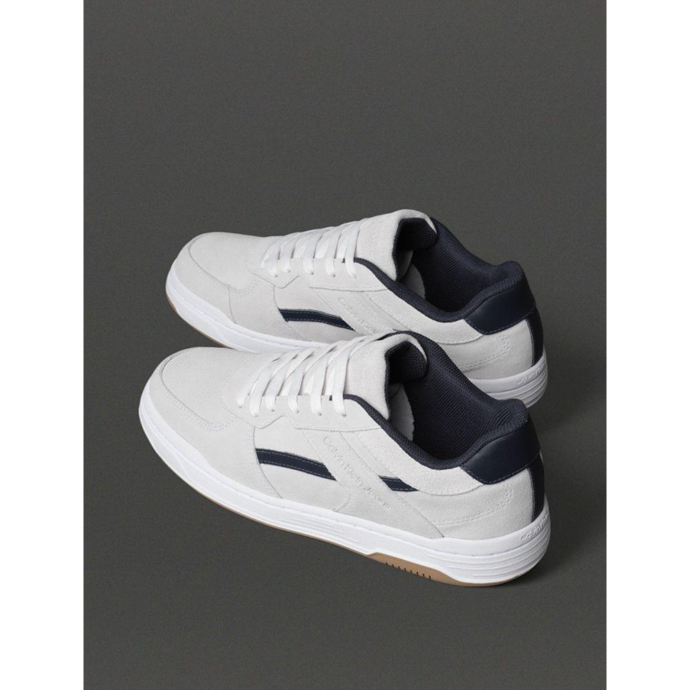 Tênis Masculino Court Camurça Layers Calvin Klein Jeans - Off White - 3