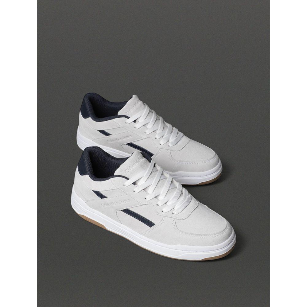 Tênis Masculino Court Camurça Layers Calvin Klein Jeans - Off White - 2