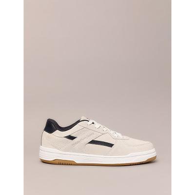 Tênis Masculino Court Camurça Layers Calvin Klein Jeans - Off White