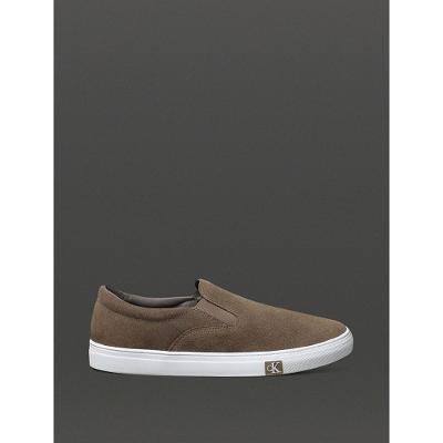 Tênis Masculino Project Slip On Calvin Klein Jeans - Caqui Claro